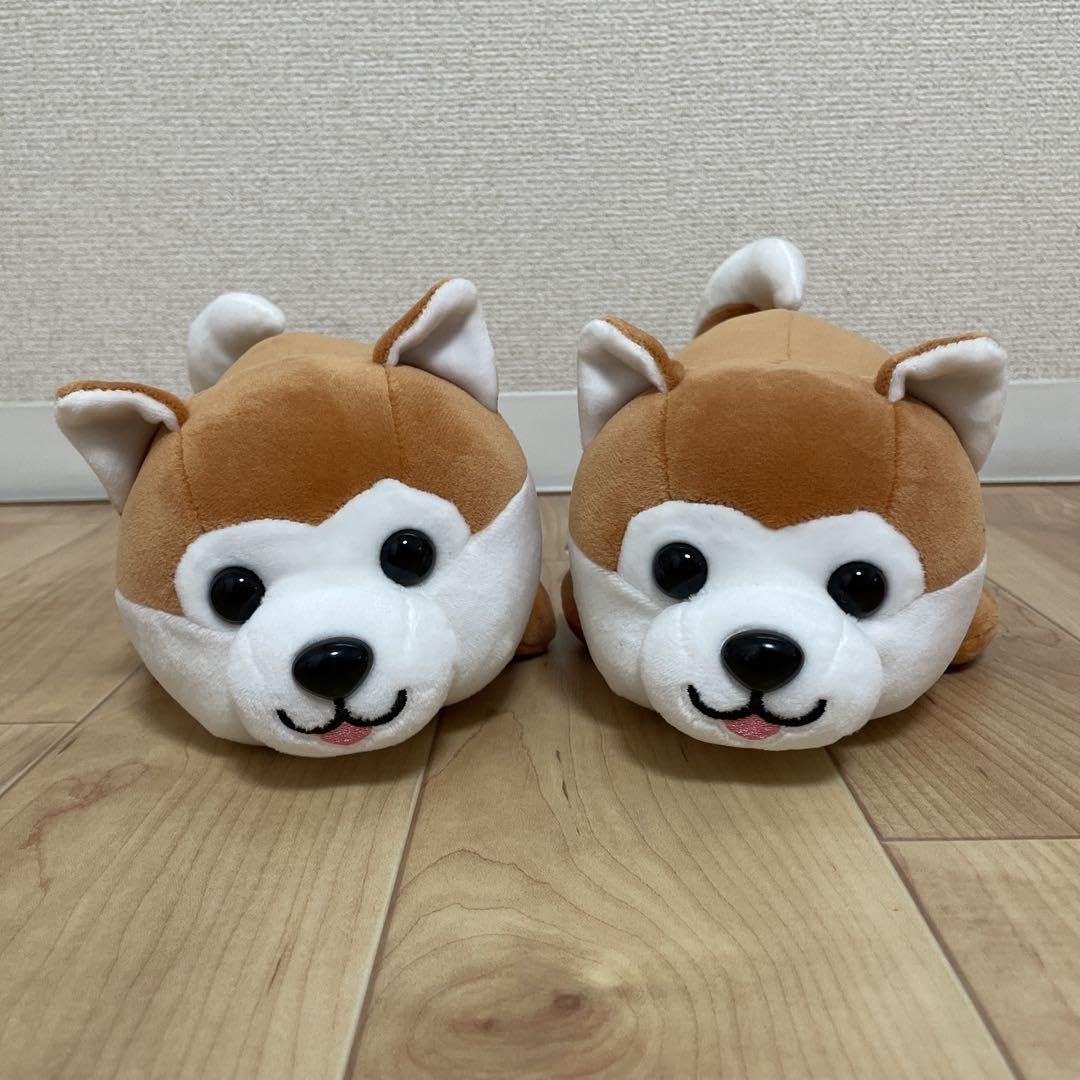 あ*く様 ハッピー秋田犬　ぬいぐるみ　秋田犬　大　小 Amazon.co.jp: ハッピー秋田犬 ぬいぐるみ 2品セット : おもちゃ